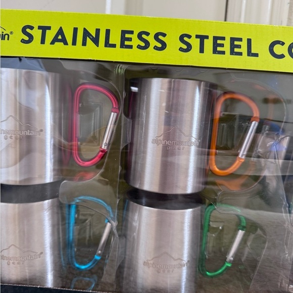 AlpineMountain Gear 5-piece Stainless Steel Coffee Set Stovetop Or Campfire - Picture 4 of 10